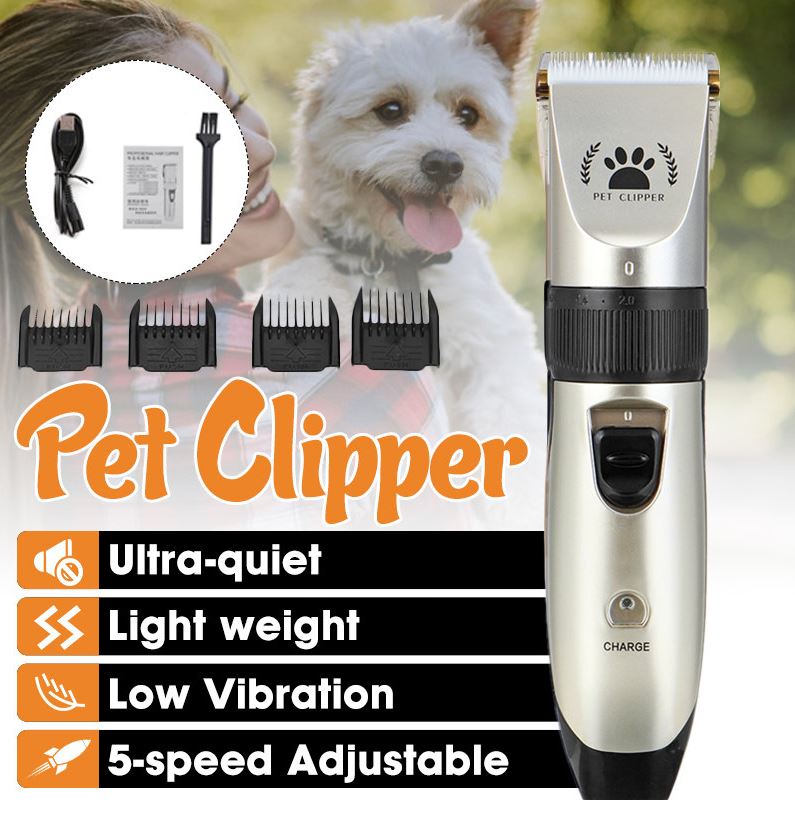Trimd: Ultra Quiet & Safe Pet Clipper  Vyryd